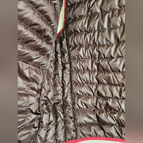 Saddlebred Down Puffer Vest Men's 2X Full Zip Red Quilted Packable Pockets EUC - Picture 4 of 10